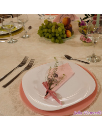 Disc suport decorativ din ceară pentru veselă 1_2022088203
